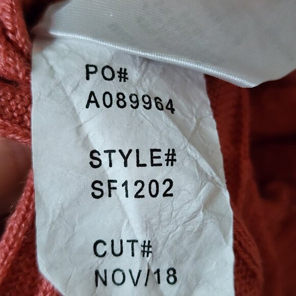 Market & Spruce Stitch Fix Sweater Womens L Large Pink Cashmere Silk Reveria - Picture 7 of 7